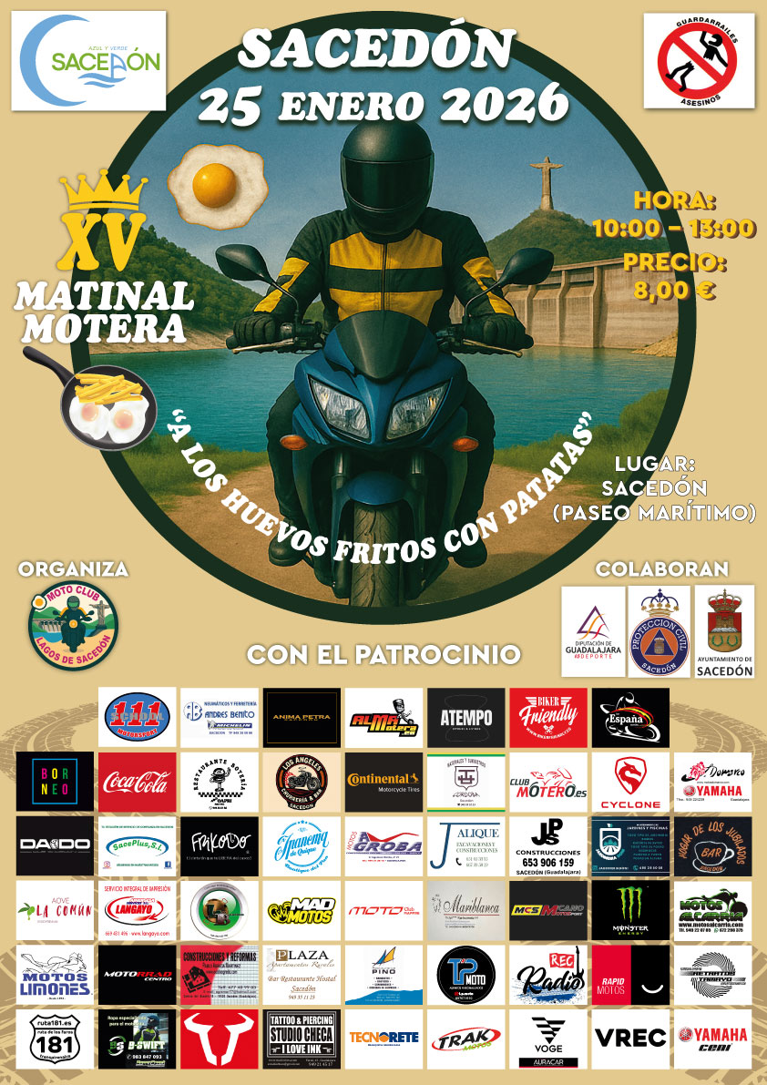 Más Información de nuestra concentración MATINAL " A LOS HUEVOS FRITOS CON PATATAS" 2026